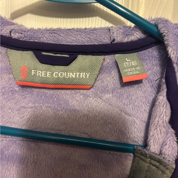 Free CountryGirls👧🏻Full-ZipLongSleeve Floral🌸PrintedHooded Jacket🧥Sz L (7/8) - Picture 2 of 6